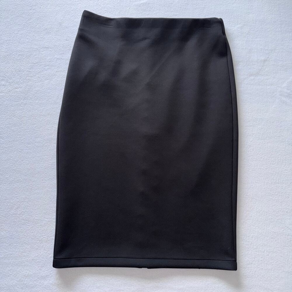 Black Catherine Gold Back Zipper Skirt